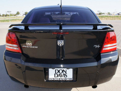 dodge avenger 2008 black sedan r t gasoline 6 cylinders front wheel drive automatic 76018