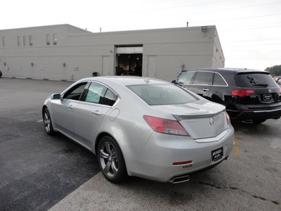 acura tl 2012 silver moon sedan sh tech awd gasoline 6 cylinders all whee drive automatic with overdrive 60462