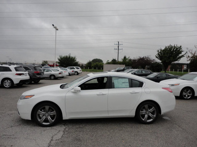 acura tl 2012 white sedan sh tech awd gasoline 6 cylinders all whee drive automatic with overdrive 60462