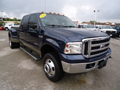 ford f 350 super duty 2006 blue lariat diesel 8 cylinders 4 wheel drive automatic 60007