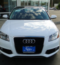 audi a3 2012 white wagon 2 0t premium pzev gasoline 4 cylinders front wheel drive 6 speed manual 98226