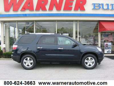 gmc acadia 2012 dk  blue suv sl gasoline 6 cylinders front wheel drive automatic 45840