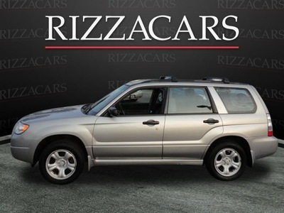 subaru forester 2007 silver suv 2 5 x awd gasoline 4 cylinders all whee drive automatic with overdrive 60546