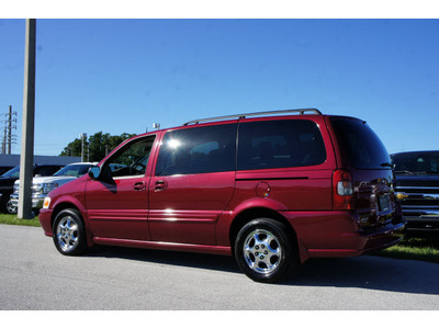 oldsmobile silhouette 2004 red van gl gasoline 6 cylinders front wheel drive automatic 33870