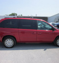 chrysler town and country 2005 red van lx stow n go gasoline 6 cylinders front wheel drive automatic 62863