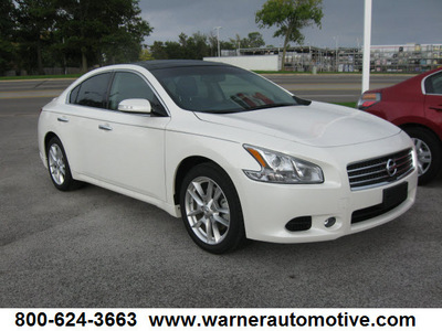nissan maxima 2011 white sedan gasoline 6 cylinders front wheel drive automatic 45840