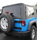 jeep wrangler 2012 blue suv sport gasoline 6 cylinders 4 wheel drive 6 speed manual 07730