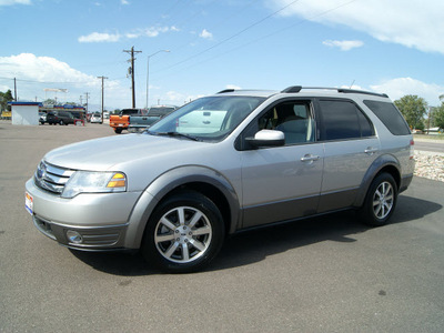 ford taurus x 2008 silver birch suv sel gasoline 6 cylinders all whee drive automatic 80911