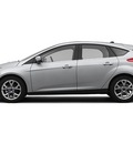 ford focus 2012 silver hatchback sel gasoline 4 cylinders front wheel drive 6 speed automatic 77388