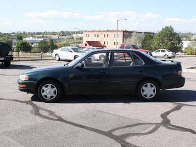 toyota camry 1993 dark green sedan le v6 gasoline v6 front wheel drive automatic with overdrive 80229