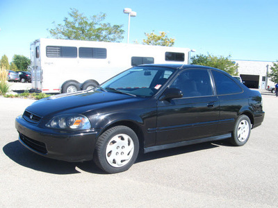 honda civic 1996 black coupe ex gasoline 4 cylinders front wheel drive 5 speed manual 80504