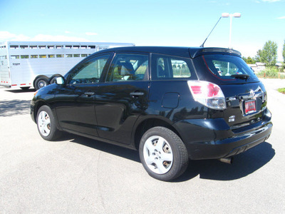 toyota matrix 2006 black hatchback gasoline 4 cylinders all whee drive automatic 80504