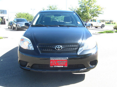 toyota matrix 2006 black hatchback gasoline 4 cylinders all whee drive automatic 80504