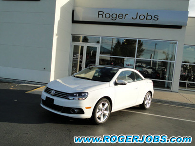 volkswagen eos 2012 white lux gasoline 4 cylinders front wheel drive automatic 98226