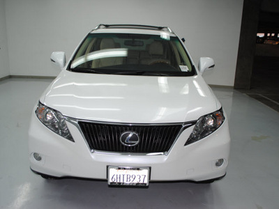 lexus rx 350 2010 starfire pearl suv gasoline 6 cylinders front wheel drive automatic 91731