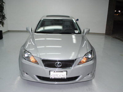 lexus is 350 2008 tungsten pearl sedan gasoline 6 cylinders rear wheel drive automatic 91731