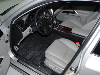lexus is 350 2008 tungsten pearl sedan gasoline 6 cylinders rear wheel drive automatic 91731