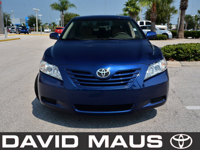 toyota camry 2007 blue sedan le gasoline 4 cylinders front wheel drive automatic 32771