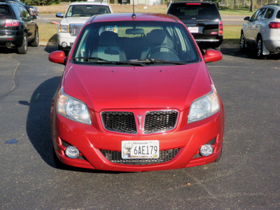 pontiac g3 2009 red hatchback 4 cylinders front wheel drive 5 speed manual 55124