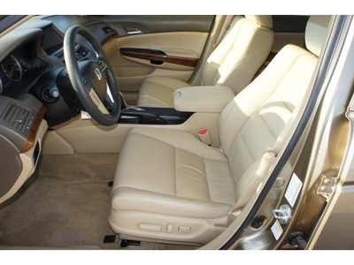honda accord 2008 beige sedan ex l v6 w navi gasoline 6 cylinders front wheel drive automatic 77388