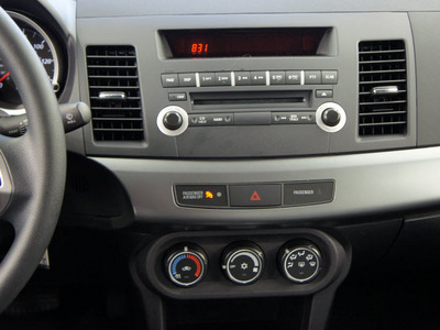 mitsubishi lancer 2011 silver sedan es gasoline 4 cylinders front wheel drive automatic 44060