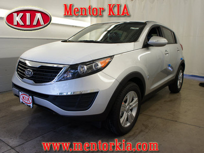 kia sportage 2012 silver suv lx gasoline 4 cylinders front wheel drive automatic 44060