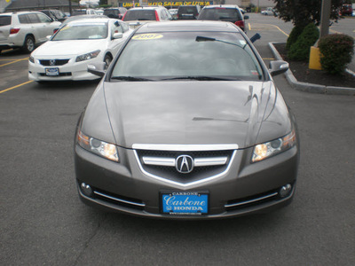 acura tl 2007 gray sedan gasoline 6 cylinders front wheel drive automatic 13502