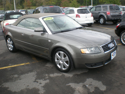 audi a4 2004 tan cabriolet gasoline 4 cylinders front wheel drive automatic 13502