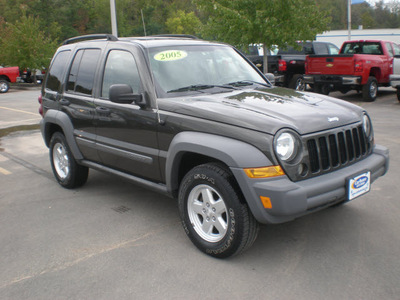 jeep liberty 2005 green suv sport gasoline 6 cylinders 4 wheel drive automatic 13502