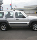 jeep liberty 2006 silver suv sport gasoline 6 cylinders 4 wheel drive automatic with overdrive 13502