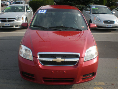 chevrolet aveo 2008 red sedan gasoline 4 cylinders front wheel drive automatic 13502