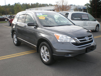 honda cr v 2011 gray suv ex gasoline 4 cylinders all whee drive automatic 13502