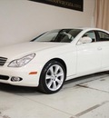 mercedes benz cls class 2008 white sedan cls550 gasoline 8 cylinders rear wheel drive automatic 55391