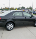 toyota corolla 2008 black sedan le gasoline 4 cylinders front wheel drive automatic with overdrive 56001