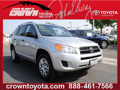 toyota rav4 2010 silver suv gasoline 4 cylinders 2 wheel drive automatic 91761