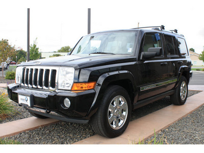 jeep commander 2007 black suv limited flex fuel 8 cylinders 4 wheel drive automatic 99352