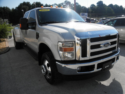ford f 350 super duty 2008 silver lariat diesel 8 cylinders 4 wheel drive automatic 34731