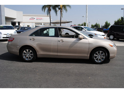 toyota camry 2009 tan sedan xle gasoline 4 cylinders front wheel drive automatic 91761