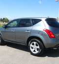 nissan murano 2005 silver suv sl gasoline 6 cylinders all whee drive automatic 80504
