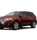 ford edge 2012 dk  red suv se gasoline 6 cylinders front wheel drive shiftable automatic 77388