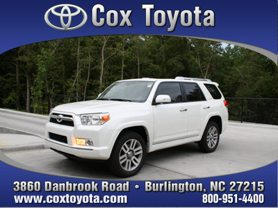 toyota 4runner 2011 white suv limited gasoline 6 cylinders 4 wheel drive automatic 27215