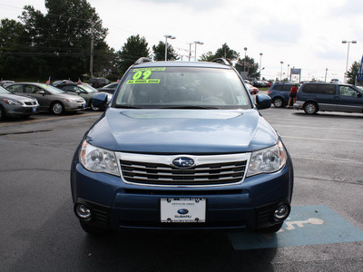 subaru forester 2009 newport blue suv 2 5 x limited gasoline 4 cylinders all whee drive automatic 07701