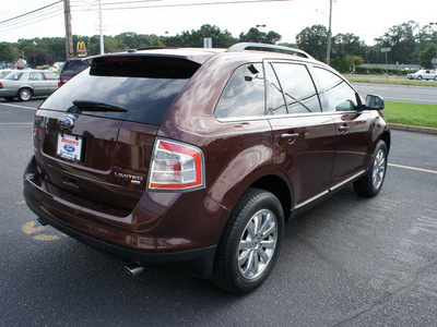 ford edge 2009 dk  red suv limited gasoline 6 cylinders all whee drive automatic with overdrive 08753