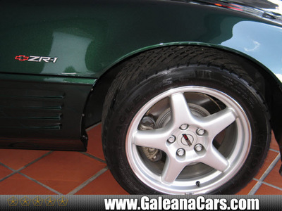 chevrolet corvette 1994 green hatchback zr1 gasoline v8 rear wheel drive 6 speed manual 33912
