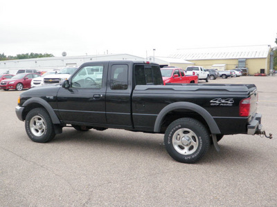 ford ranger 2001 black pickup truck xlt offrd 4x4 gasoline 6 cylinders 4 wheel drive automatic 55318