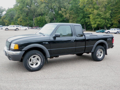 ford ranger 2001 black pickup truck xlt offrd 4x4 gasoline 6 cylinders 4 wheel drive automatic 55318