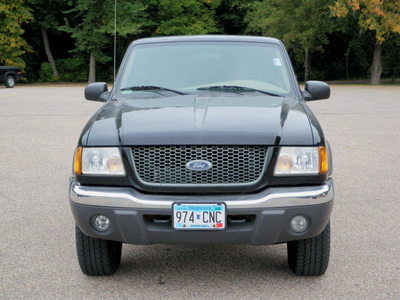 ford ranger 2001 black pickup truck xlt offrd 4x4 gasoline 6 cylinders 4 wheel drive automatic 55318