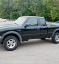 ford ranger 2001 black pickup truck xlt offrd 4x4 gasoline 6 cylinders 4 wheel drive automatic 55318