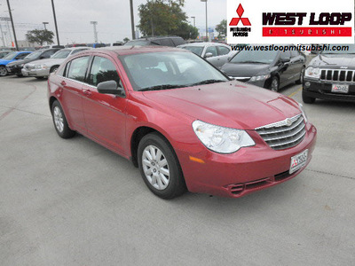 chrysler sebring 2010 dk  red sedan touring gasoline 4 cylinders front wheel drive automatic 78238