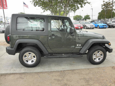 jeep wrangler 2009 green suv x gasoline 6 cylinders 4 wheel drive automatic 78238